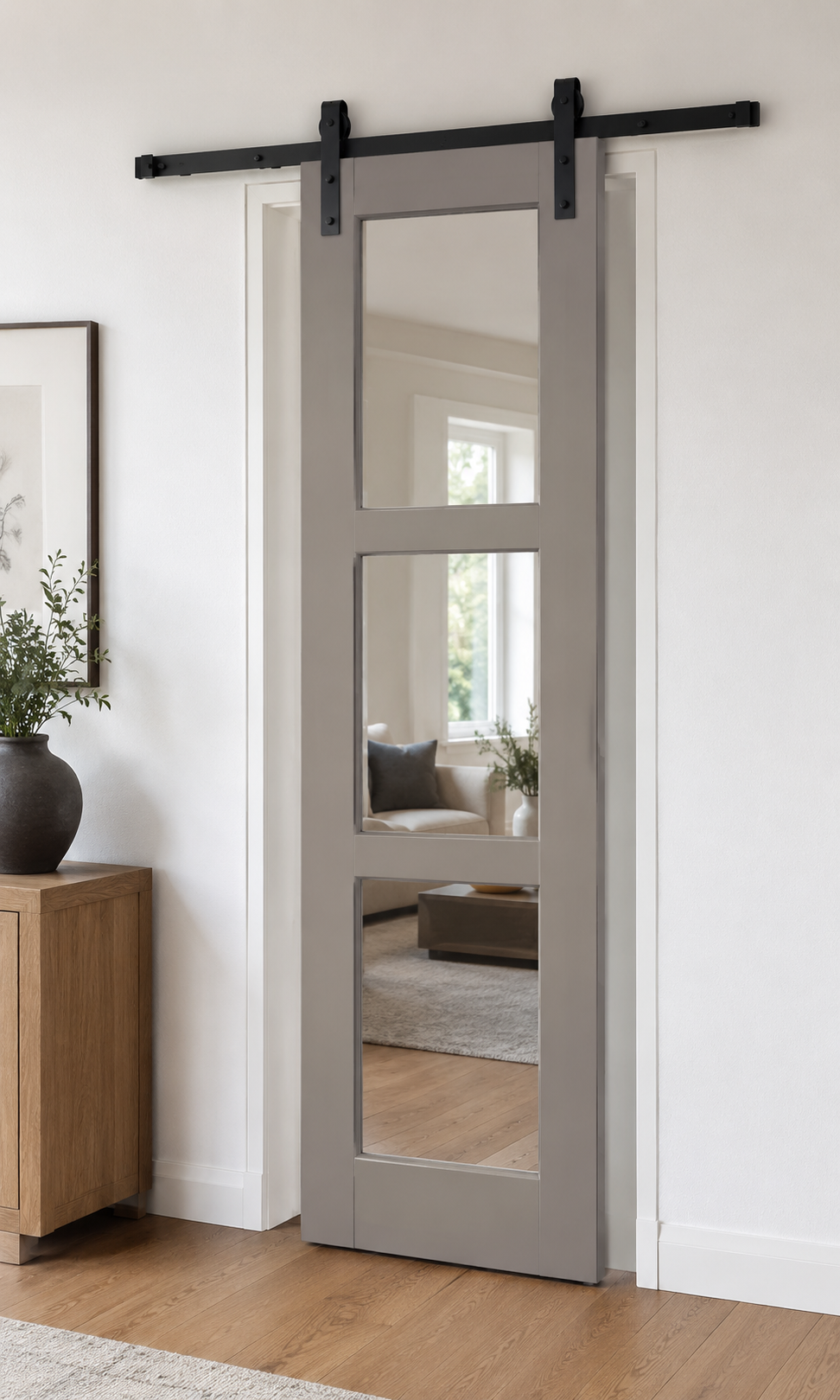 GLS 3LT Clear 2080 installed — photorealistic product image