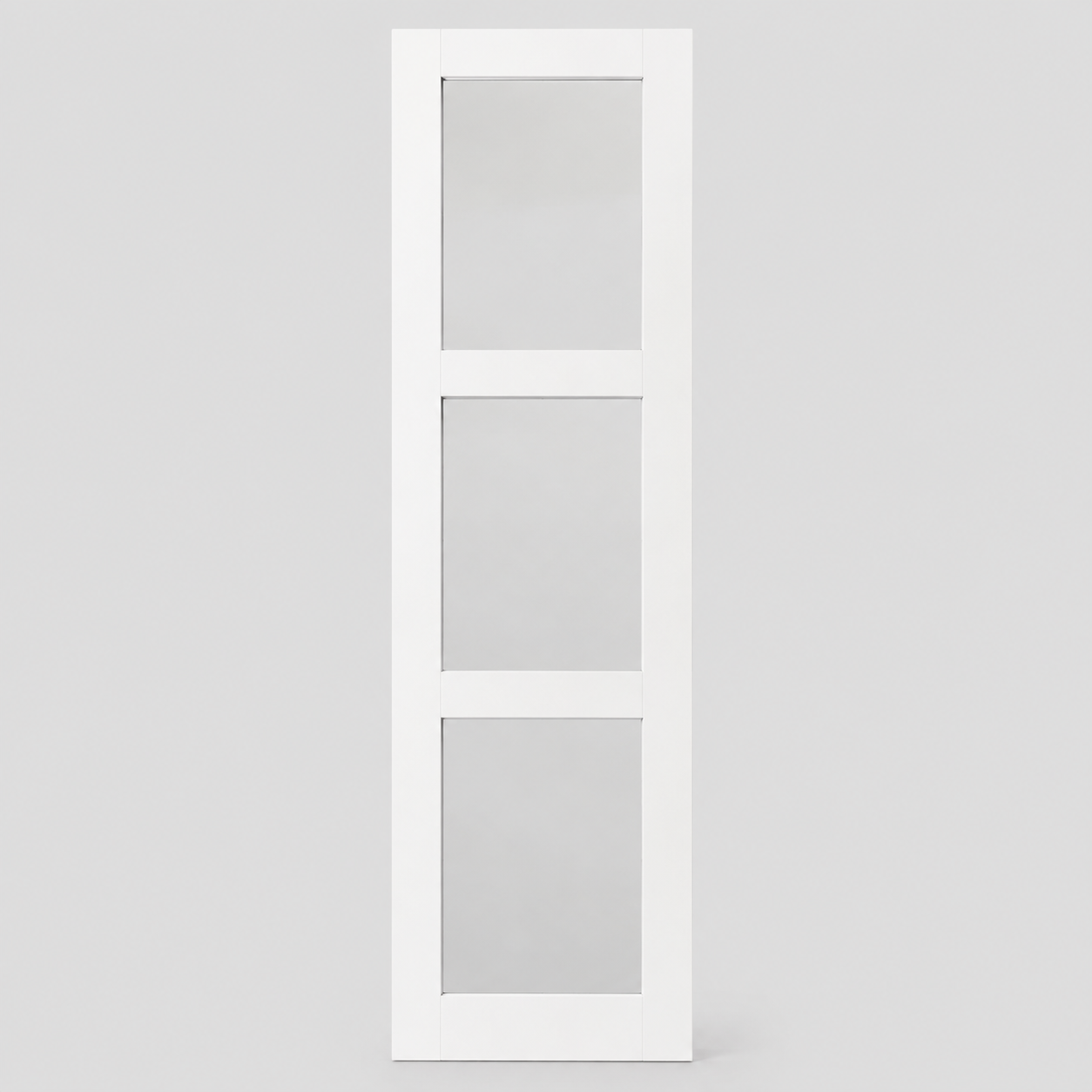2080 3LT clear studio front — photorealistic product image