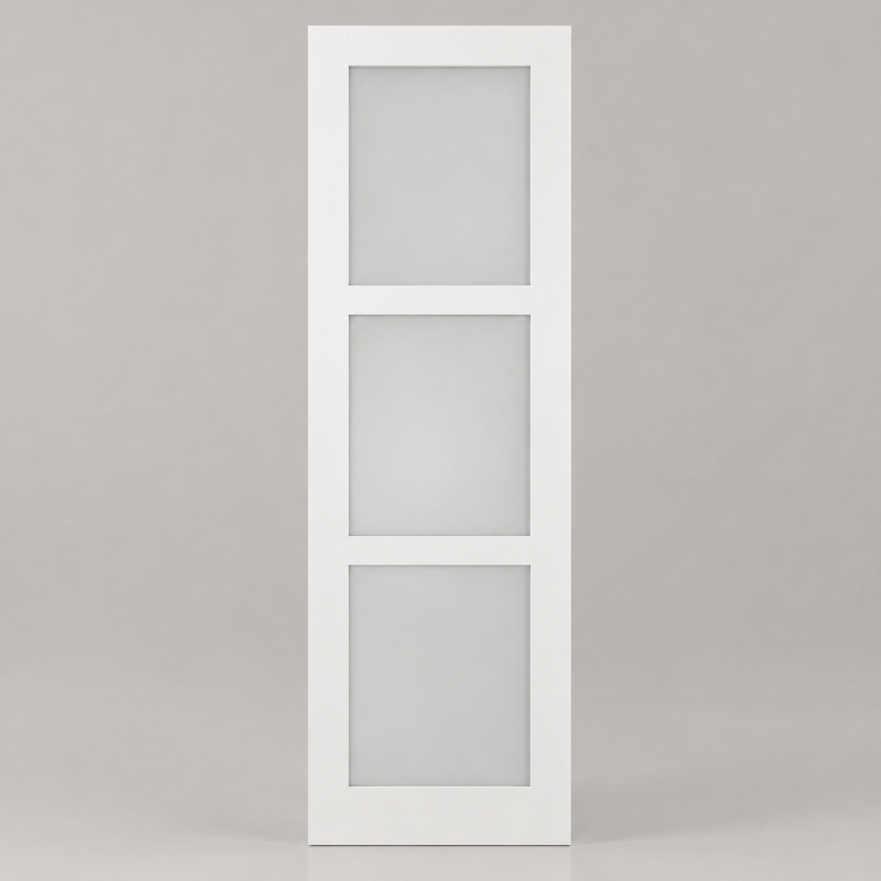 2080 3LT frosted studio front — photorealistic product image