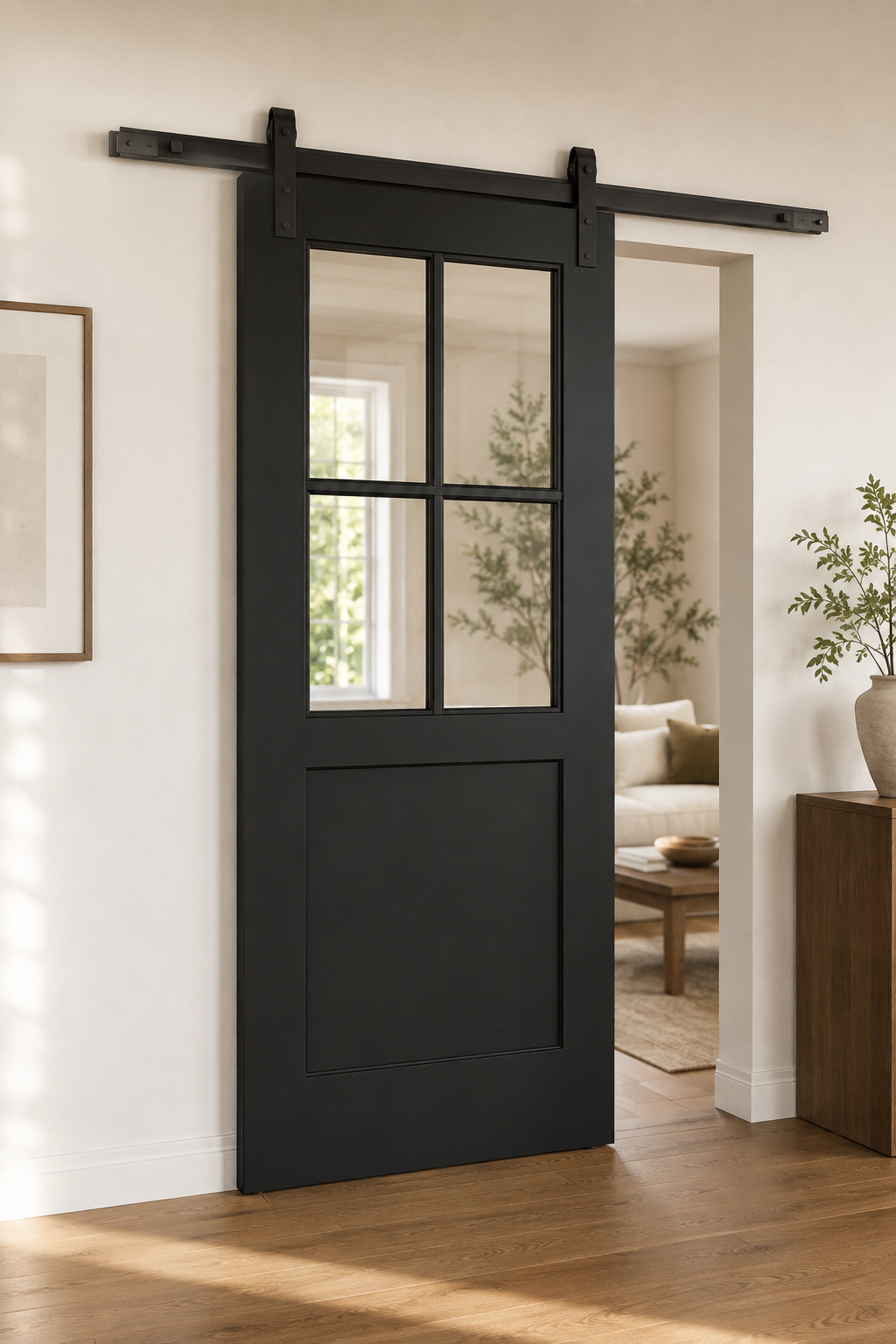GLS 4LT Clear 3080 installed — photorealistic product image