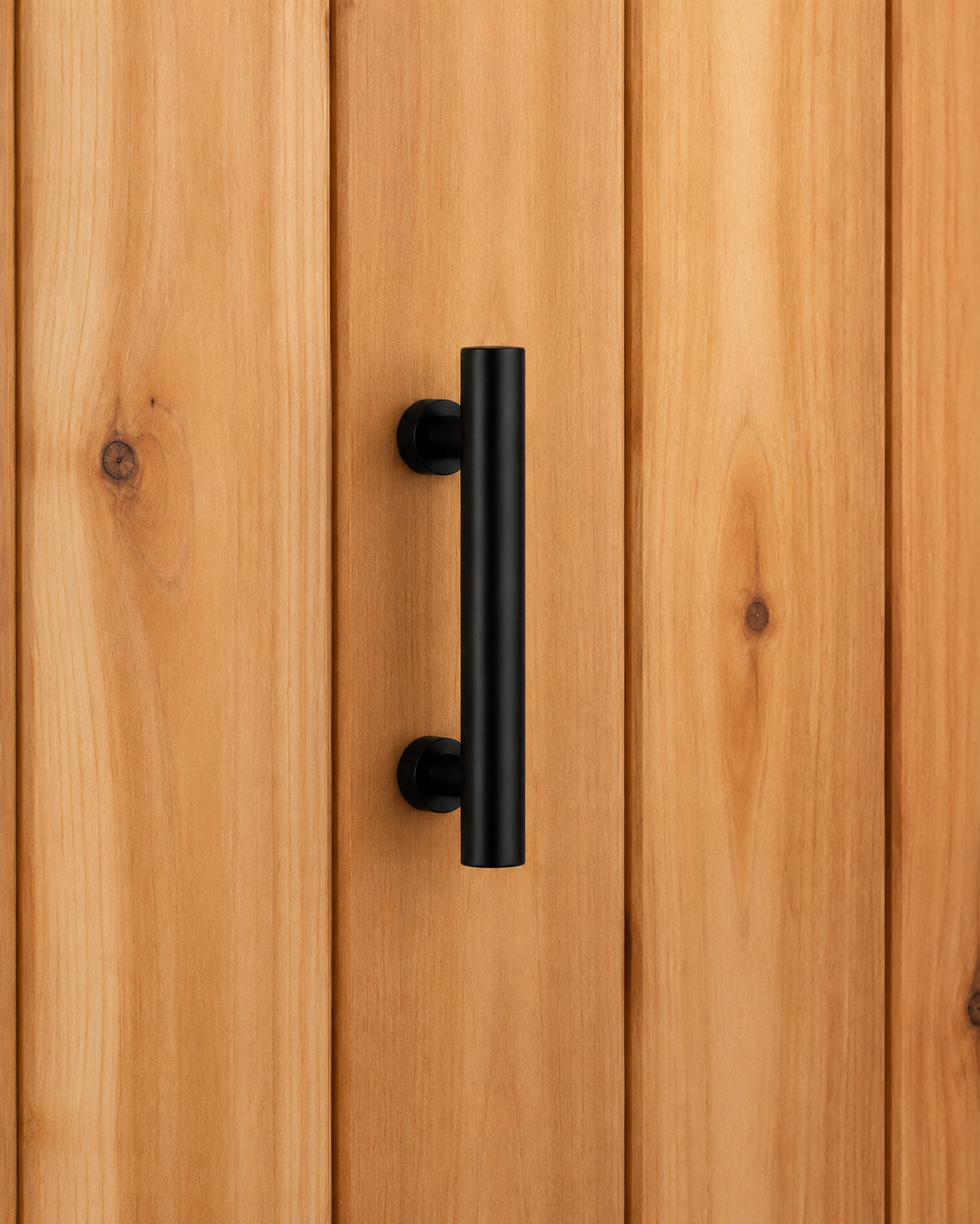 HW HND HP2 Black installed — photorealistic product image