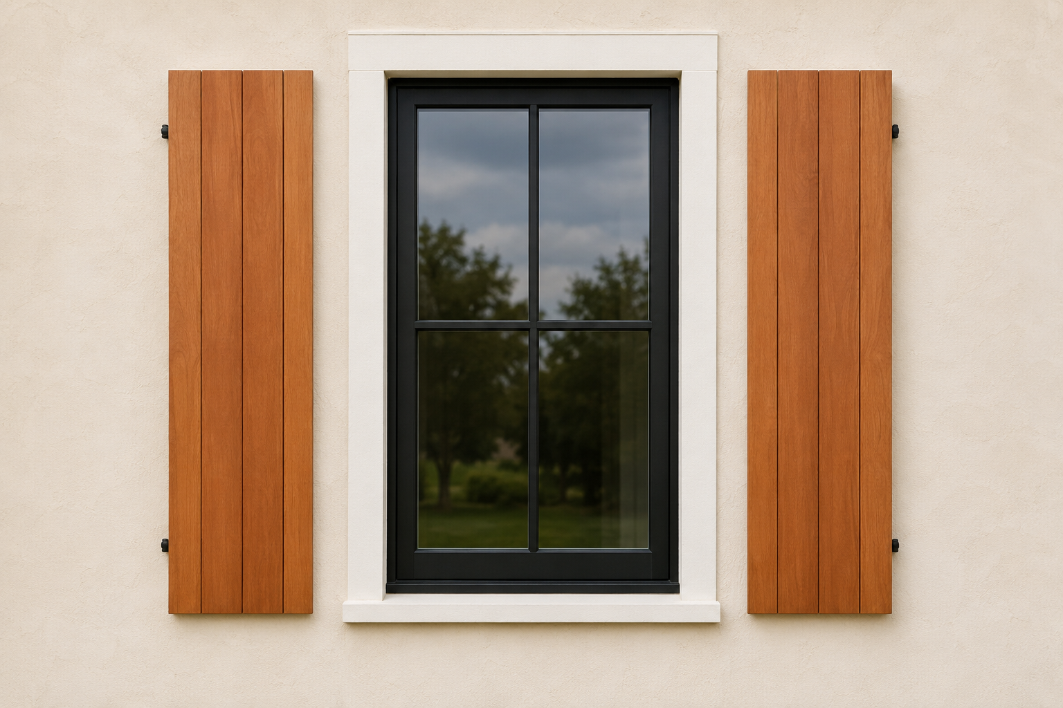 SHT 18X66 EB Arch installed — photorealistic product image