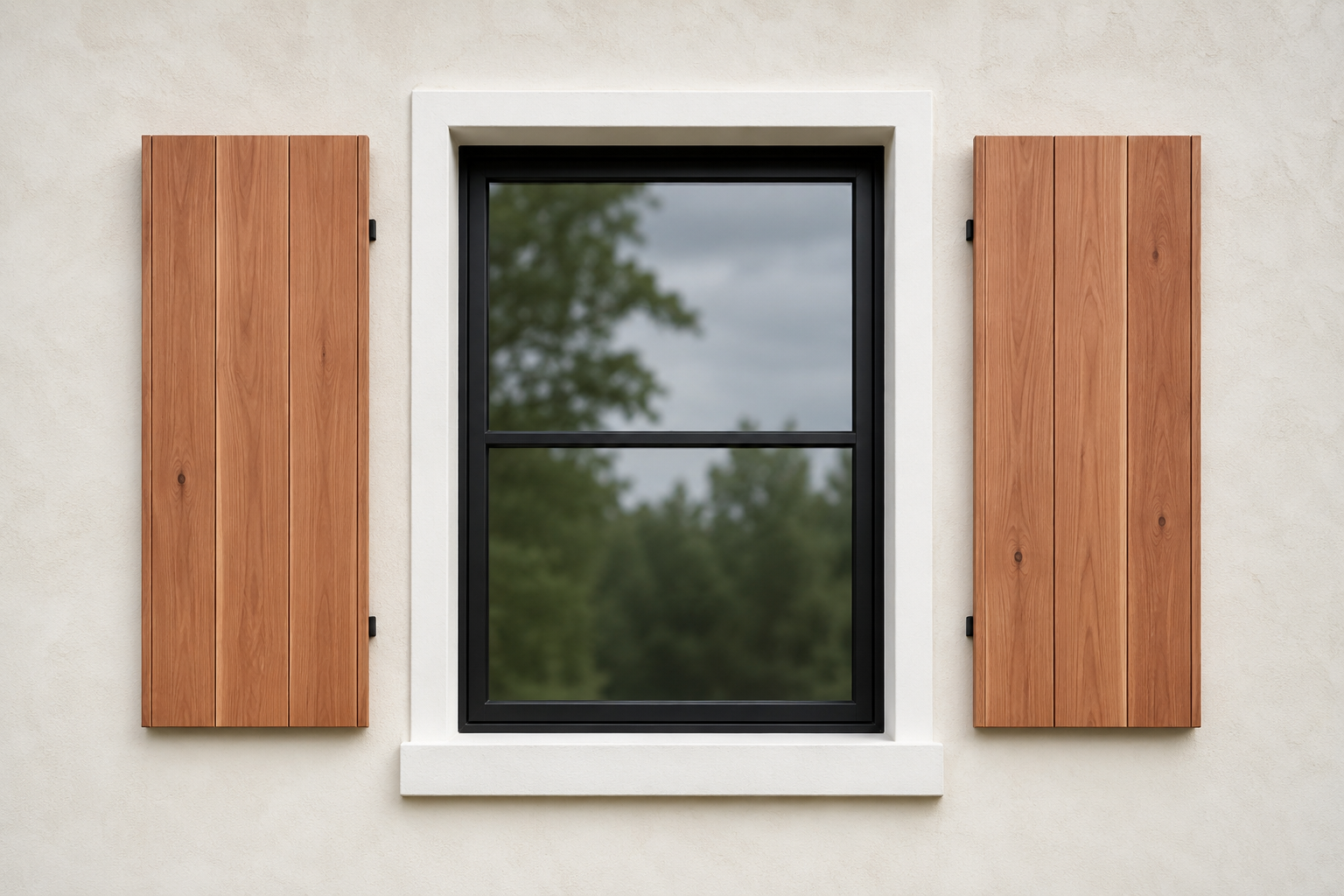 SHT 24X42 Flat installed — photorealistic product image