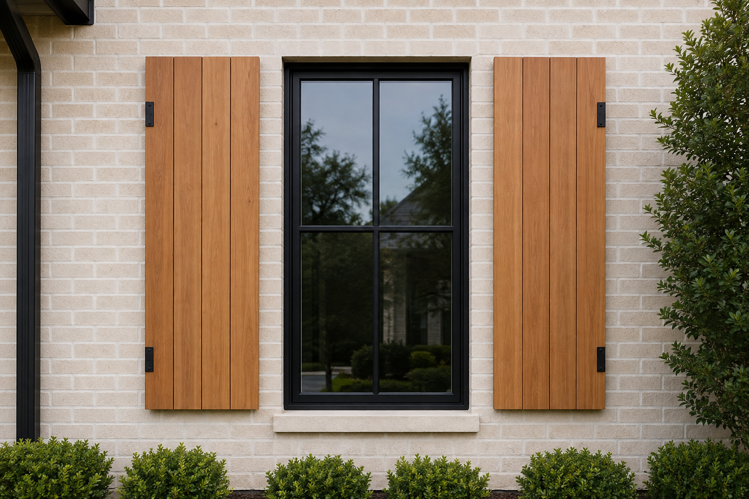 SHT 24X60 Flat installed — photorealistic product image