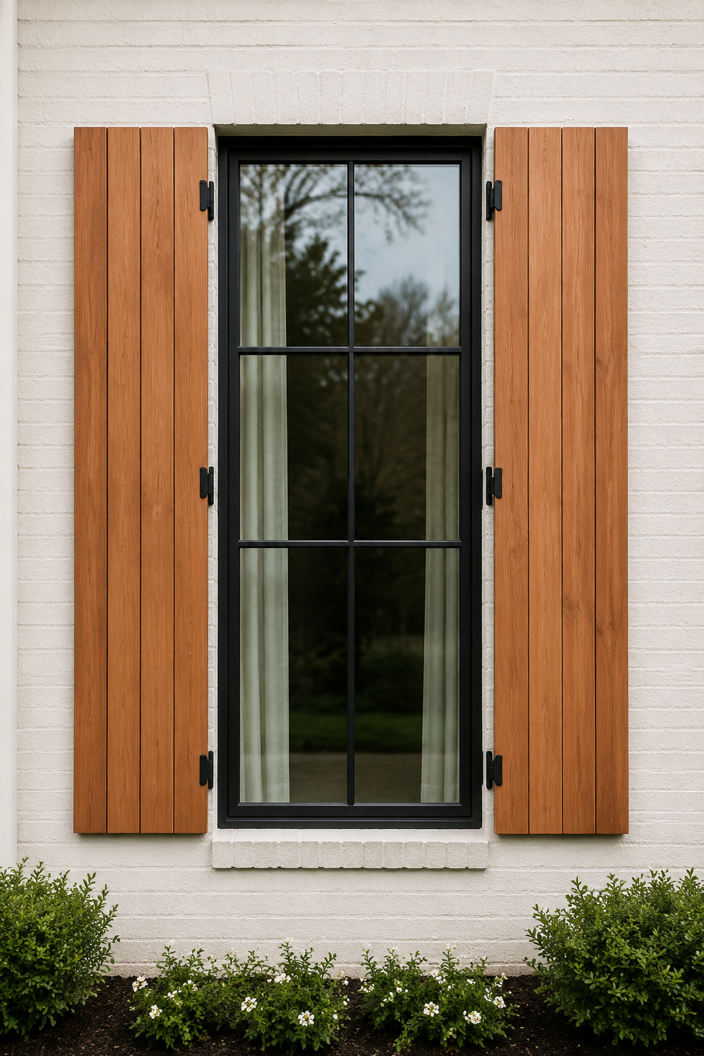SHT 24X72 Flat installed — photorealistic product image