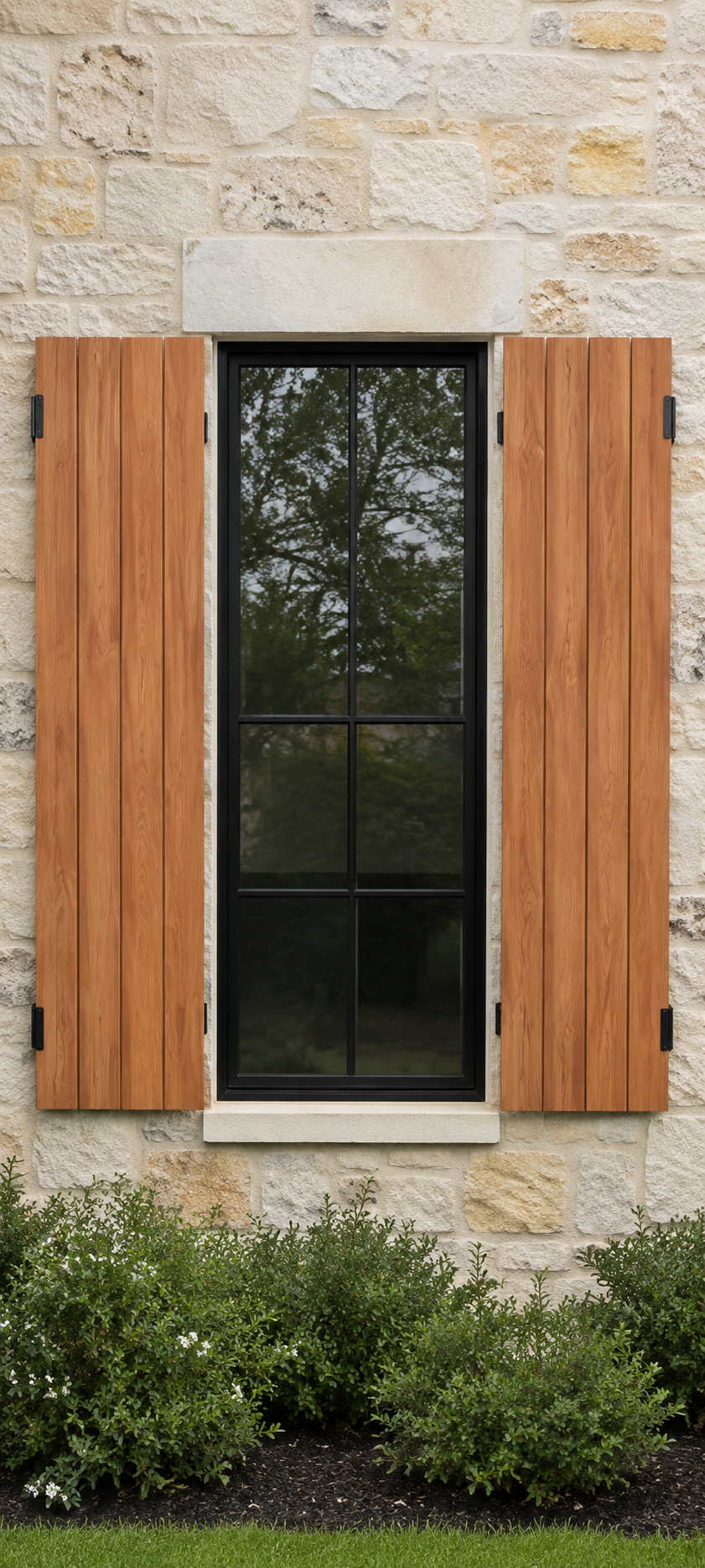 SHT 30X60 Flat installed — photorealistic product image