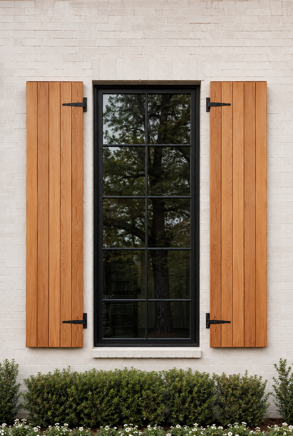 SHT 30X72 Flat installed — photorealistic product image