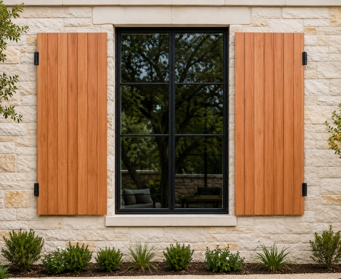 SHT 40X82 Flat installed — photorealistic product image